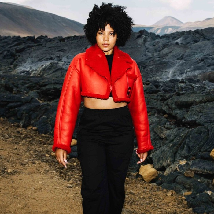 Women Red Pilot Aviator Flight  B3 Bomber Faux Fur Shearling Real Sheepskin Leather Jacket