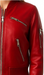Audrey Leather Red Jacket – Stylish Women’s Red Leather Jacket