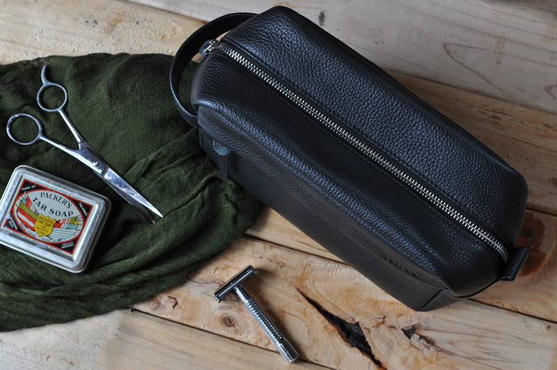 Premium Leather Travel Kit