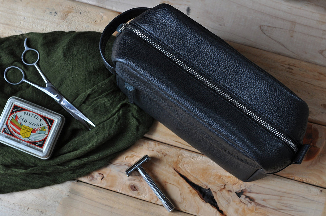 Premium Leather Travel Kit