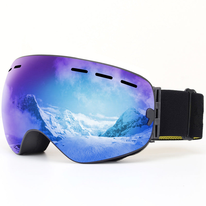 HX18 Edge Spherical Mirror Ski Goggles