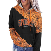 Women's Halloween Graphic Sweatshirt Long Sleeve