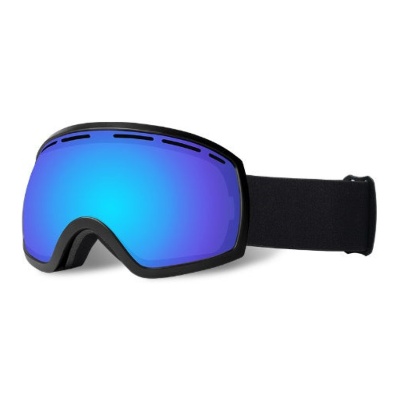 Large Spherical Ski Goggles | Double-Layer Anti-Fog