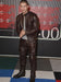 Nick Jonas Men's Real Leather Stylish Pants Black