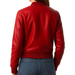 Audrey Leather Red Jacket – Stylish Women’s Red Leather Jacket