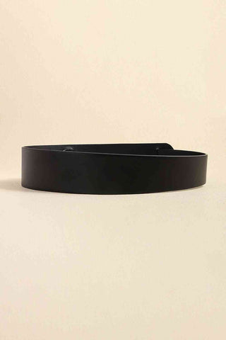 PU Leather Wide Belt for Women – Stylish Adjustable Waist Belt