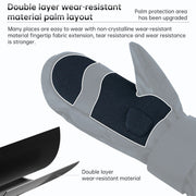 Waterproof Touchscreen Ski Gloves with Wrist Support
