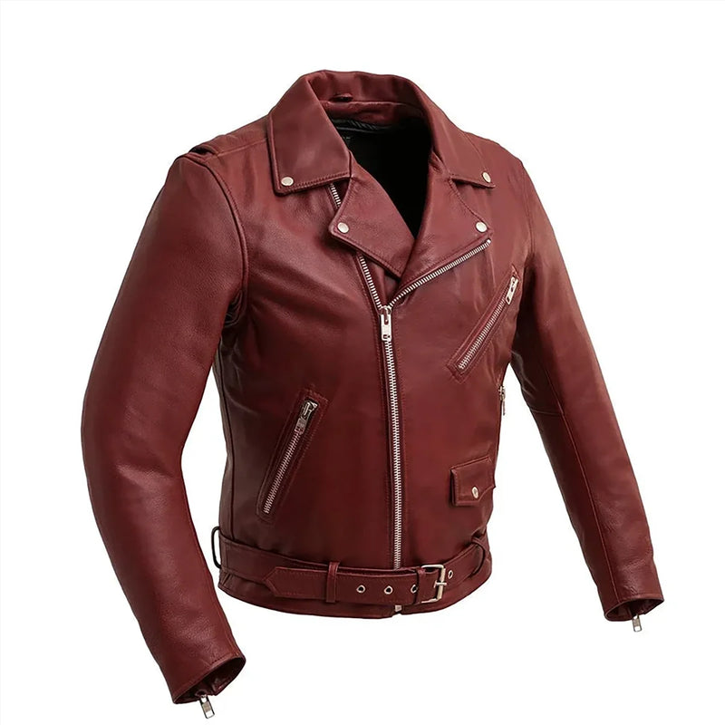 Fillmore Men's Motorcycle Leather Jacket