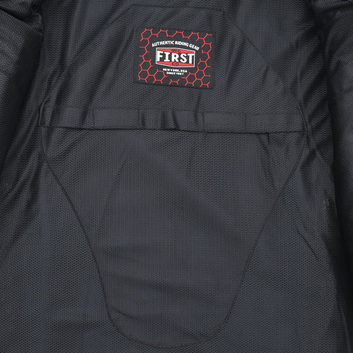 Night Rider Men's Motorcycle Leather Jacket