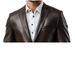 Finley Brown Leather Blazer - Leather Blazer for Men Brown
