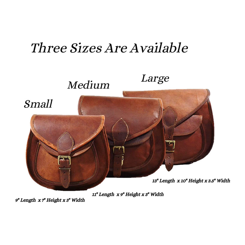 The Nichols Vintage Brown Leather Crossbody Bag