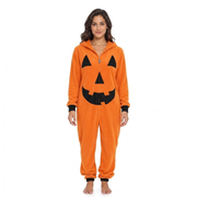 Just Love Women's Adult Onesie Skeleton Halloween Costume with Hood