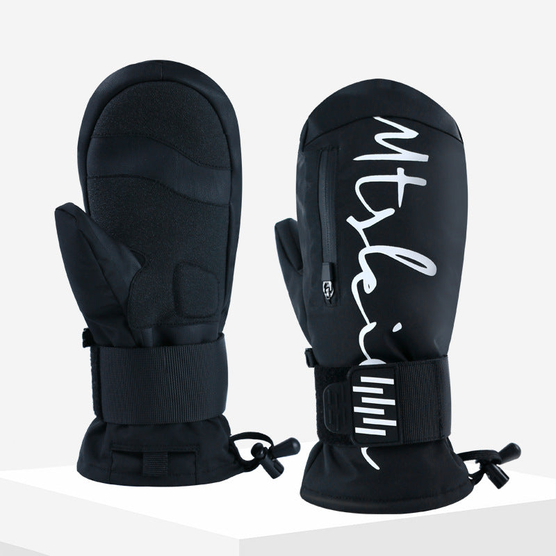 Waterproof Touchscreen Ski Gloves with Wrist Support