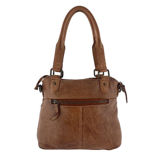 Linda Braided Leather Shoulder Bag