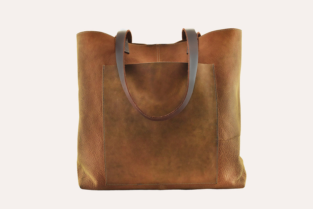 PCH Brown Leather Tote