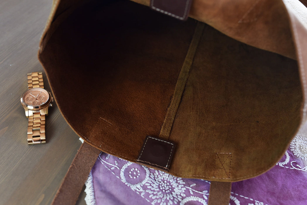 PCH Brown Leather Tote