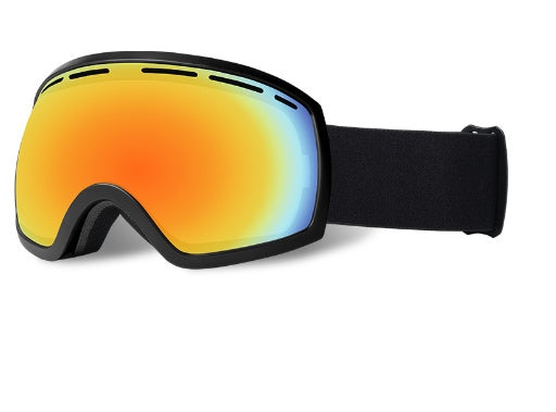 Large Spherical Ski Goggles – Double-Layer Anti-Fog