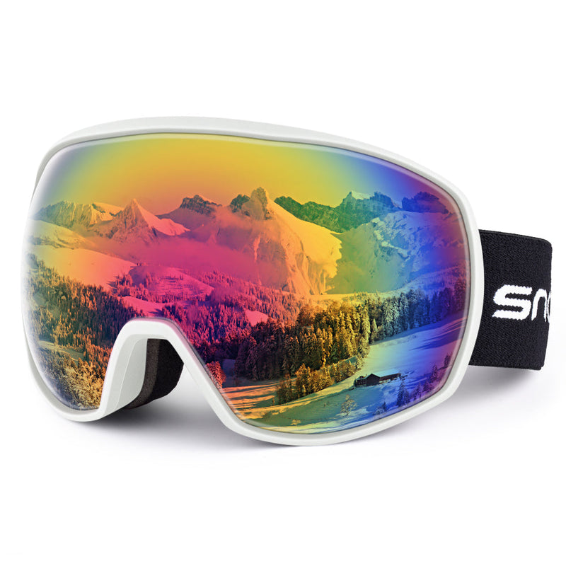 Double-Layer Anti-Fog Ski Goggles