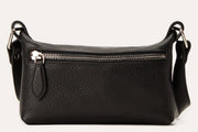 Genuine Pebble Leather Crossbody Bag