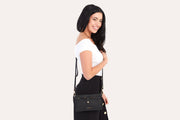 Wallet Crossbody | Genuine Pebble Leather