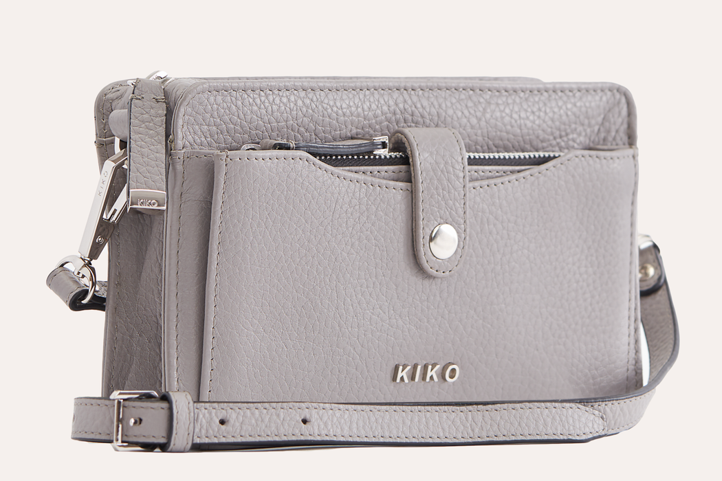 Wallet Crossbody | Genuine Pebble Leather