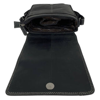 Nancy Buffalo Leather Crossbody Shoulder Bag