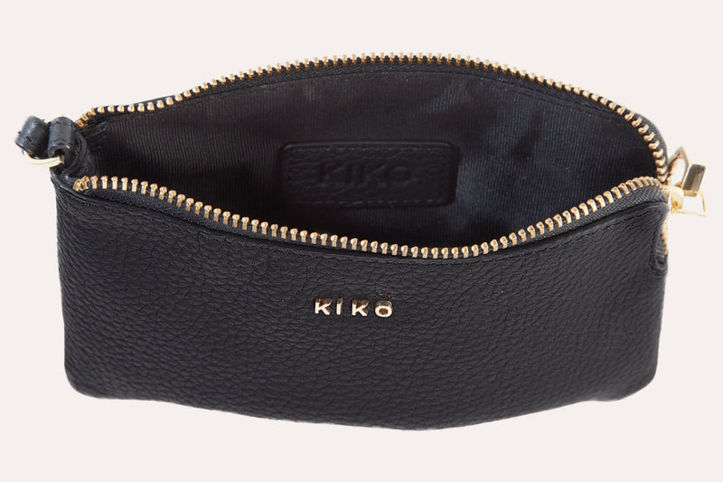 Genuine Pebble Leather Wristlet