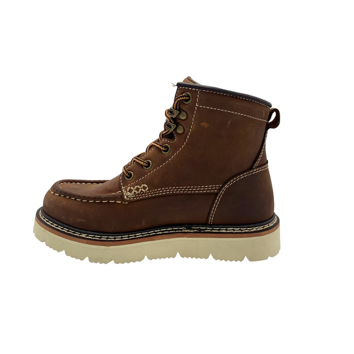 Ladies Legacy 6" Moc-Toe Work Boot — Brown