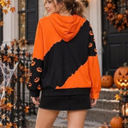 Women's Halloween Graphic Sweatshirt Long Sleeve