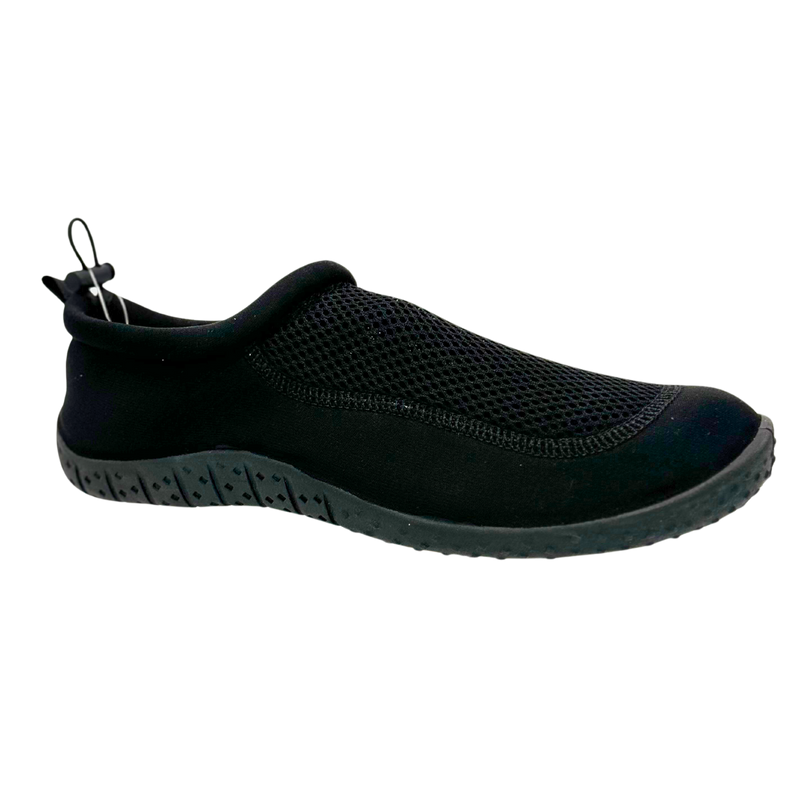 Men's Slip-On Black Aquasock
