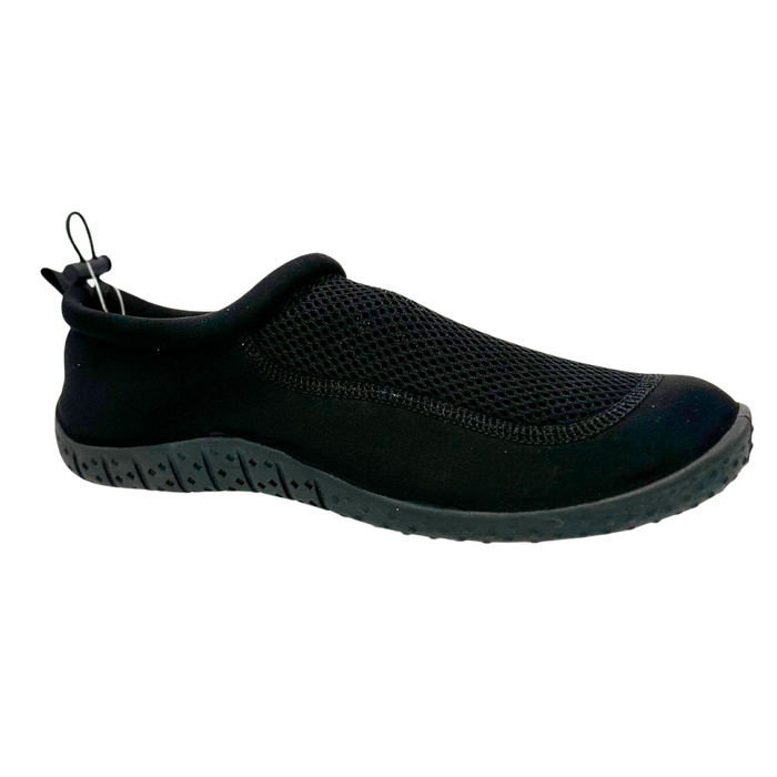 Men's Slip-On Black Aquasock