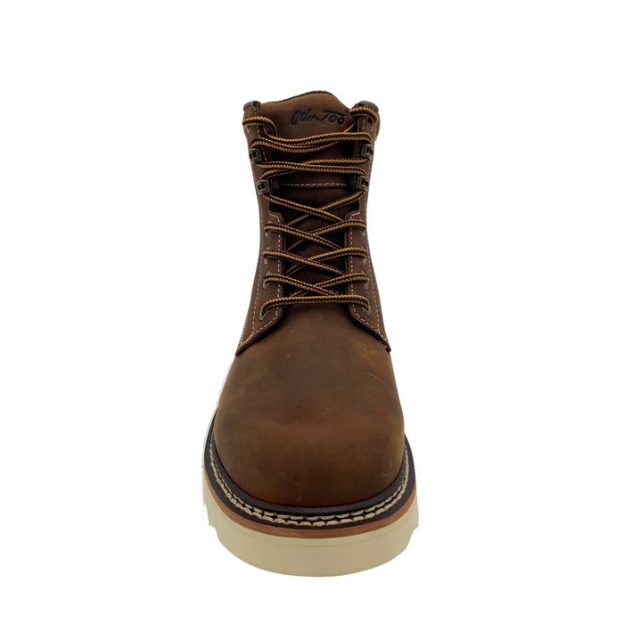 Men's Meadow 6" Brown Round Toe Composite Toe Work Boot