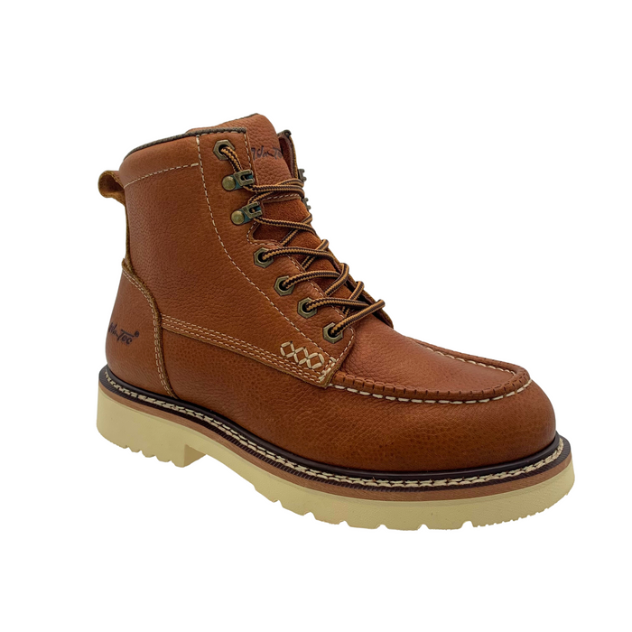 Men's Apex 6" SR Moc-Toe Work Boot Tumble Brown
