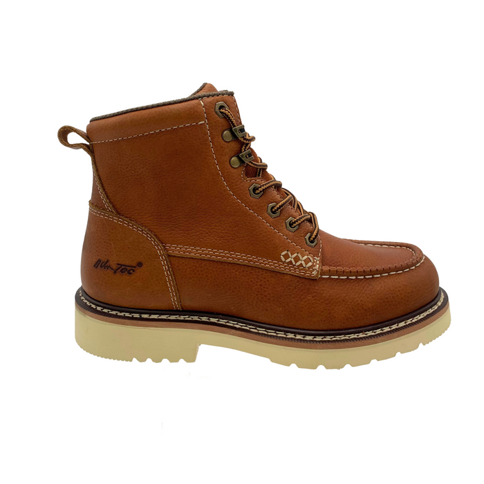 Men's Apex 6" SR Moc-Toe Work Boot Tumble Brown