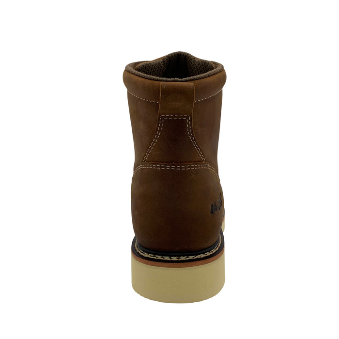 Men's Apex 6" SR Moc-Toe Work Boot — Brown