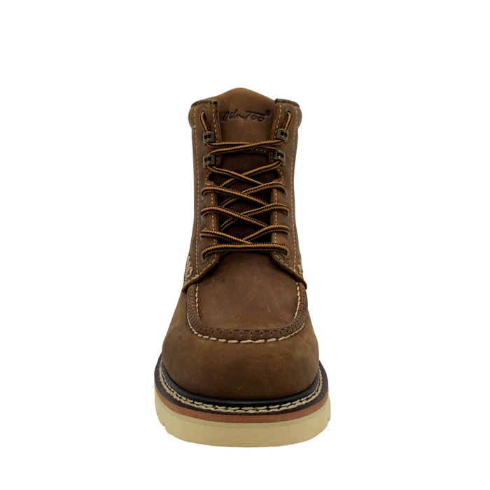 Men's Apex 6" SR Moc-Toe Work Boot — Brown