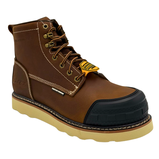 Men's 6" Comp Toe Guard Work Boot – Brown