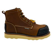 Men's 6" Comp Toe Guard Work Boot – Brown