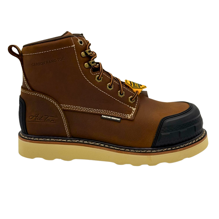 Men's 6" Comp Toe Guard Work Boot – Brown