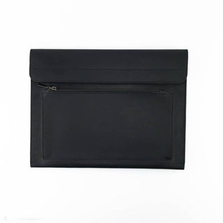 Jordan Real Leather Laptop Sleeve Cover Black