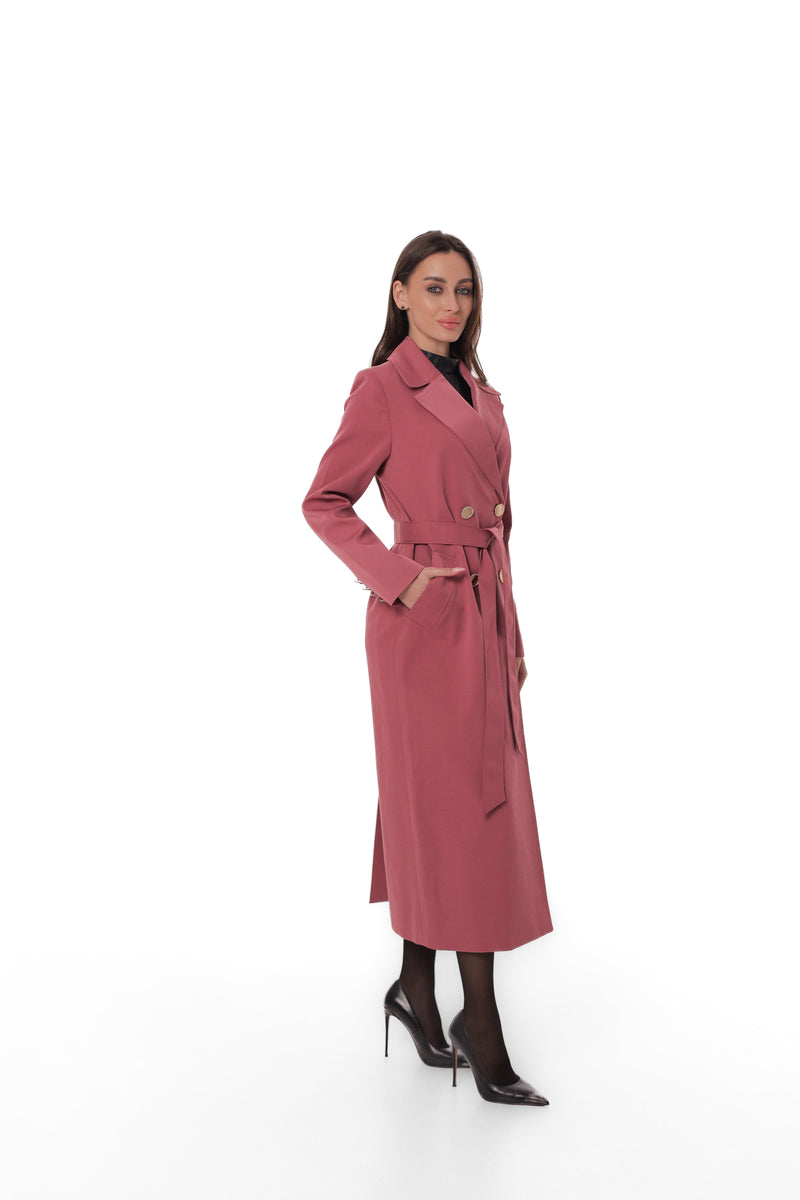 Naomi Women's Long Water-Resistant Trench Coat