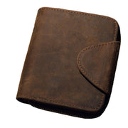 Full Grain Leather Trifold Wallet for Men