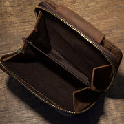 Full Grain Leather Trifold Wallet for Men