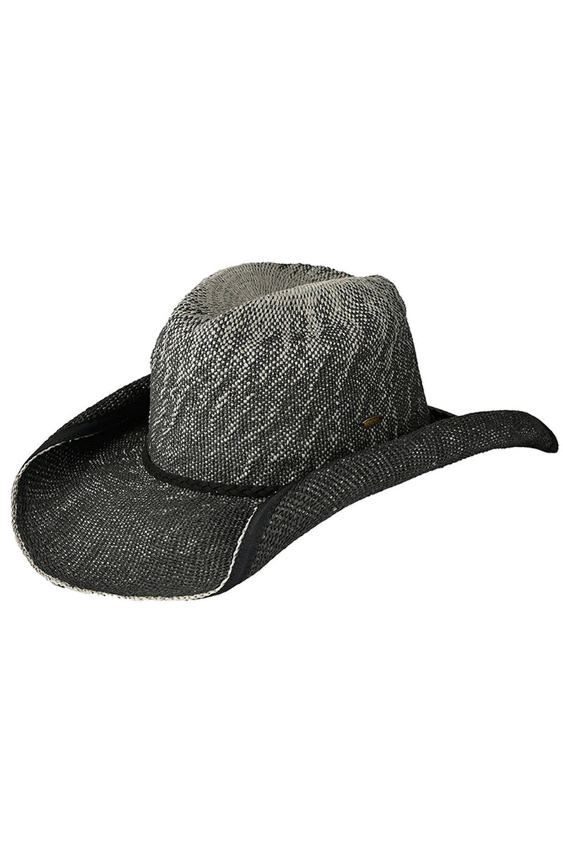 Rolled Up Edge Cowboy Hat