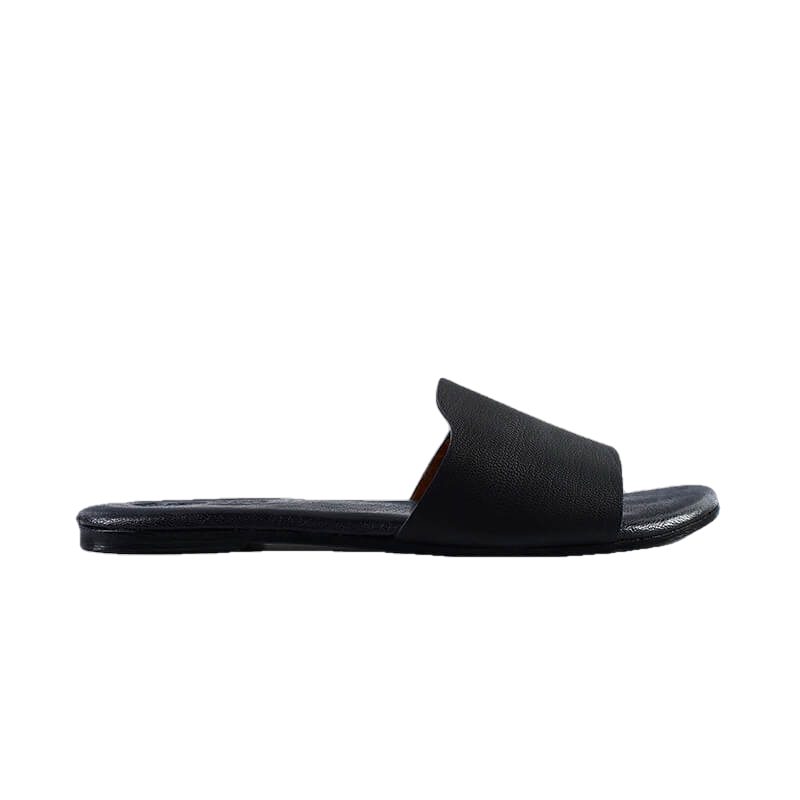 Caprice- Leather Flat Sandals Online For Women