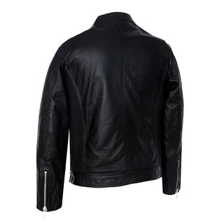 Brayden Mens Genuine Moto Leather Jacket