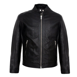 Brayden Mens Genuine Moto Leather Jacket