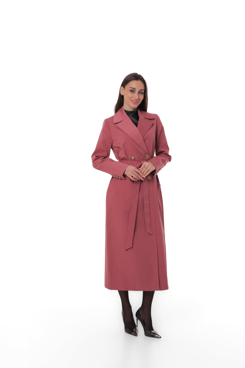 Naomi Women's Long Water-Resistant Trench Coat