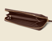Custom Long Leather Zipper Wallet | Corporate Gifts