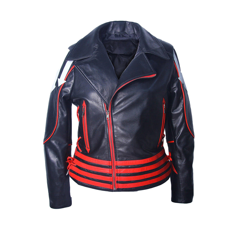 Youth Freddie Mercury Men’s Genuine Leather Jacket – Rock Biker Style